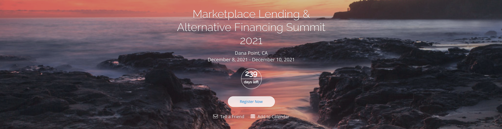 Marketplace Lending Alternative Financing Summit 2021