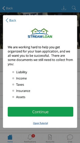 StreamLoan App screenshot